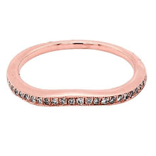 Wedding Anniversary Band 0.75 Carats Round Real Diamond F Vs1 Rose Gold 14K