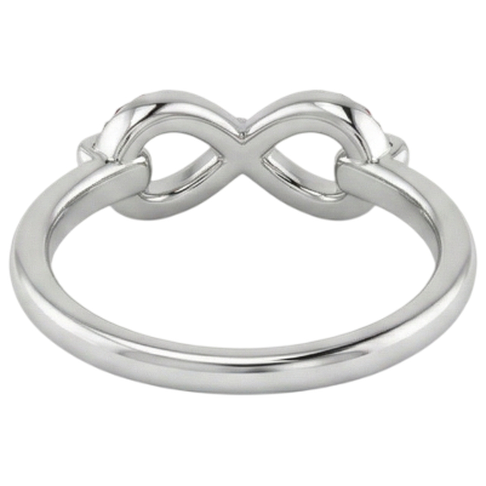Wedding Infinity Band 0.25 Carats Burma Ruby Jewellery