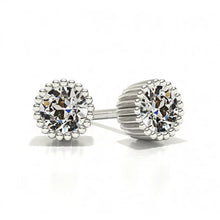 Custom Diamond Drop Earrings 1 ct – main view