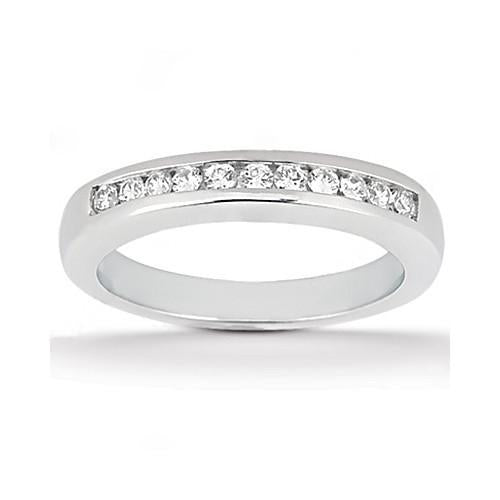 White Gold Genuine Diamond Engagement Ring and Band Set 1.80 Cts.3