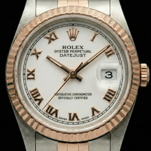 White Roman Dial Rolex Datejust Lady Watch Oyster Perpetual