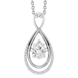 Brilliant Pendant with Old Mine Cut Fine Diamond – 1.50 ct