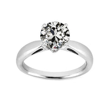 Earth-Mined Diamond Solitaire Ring – main view