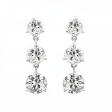 Natural Brilliant Diamond Earrings – main view