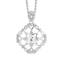 Antique Cushion Brilliant Diamond ring in 14K White Gold – main view