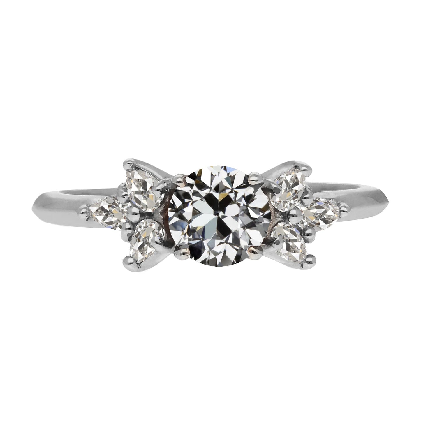 Natural Brilliant Diamond Proposal Ring – main view
