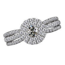 Timeless Brilliant Diamond Halo Ring 2.50 ct – main view