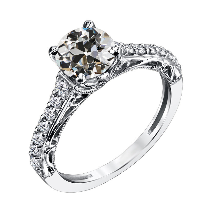 Bespoke Accent Solitaire Ring 2 ct – main view