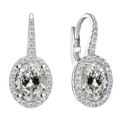 Real Diamond Stud Earrings – main view