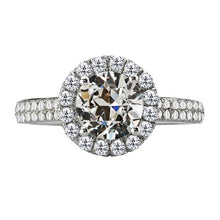 Luxury Halo Ring 1.50 ct – main view