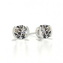 Fine Diamond Drop Earrings 1-ct 14 Karat White Gold – main view