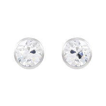Sophisticated Diamond Earrings 4 ct – front view