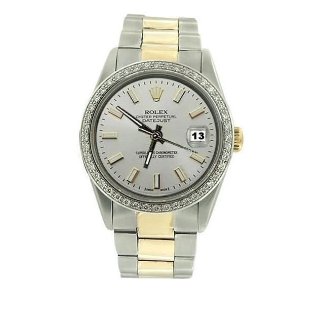 Bezel Watch Ss & Gold QUICK SET