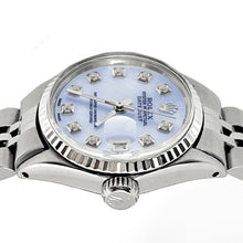 White Diamond Dial Rolex Date Just Watch Jubilee Ss Bracelet