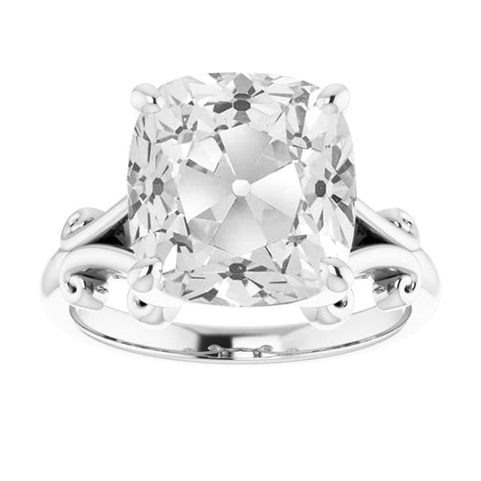 Luxury Diamond Solitaire Engagement Ring 5 ct – main view
