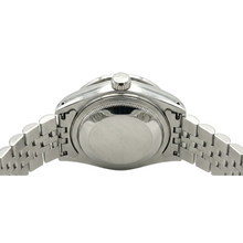 White Roman Dial Date Just Natural Earth Mined Diamond Bracelet Rolex Ladies Watch