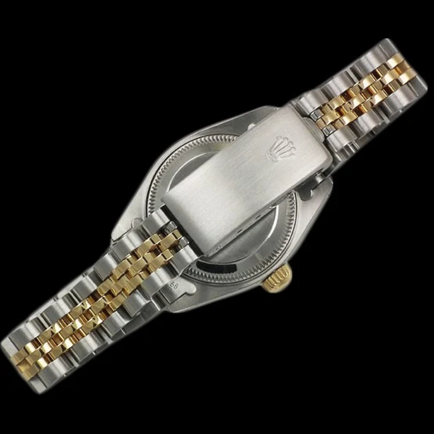 Natural White Stick Dial Datejust Rolex Women Watch Ss & Gold Rolex
