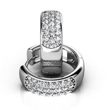 Wide 14K Gold Natural Diamond 