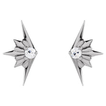 Natural Brilliant Diamond Drop Earrings – main view