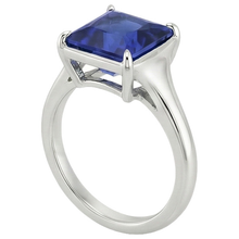 natural princess sapphire 5ct ring top view