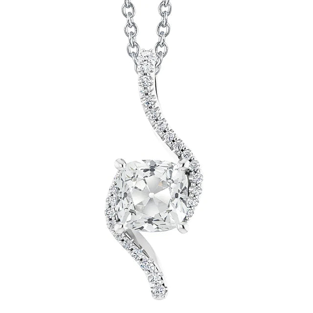 Diamond clearance slide pendant