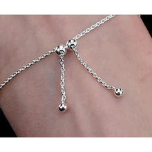 Women Real Diamond Bracelet 2 Carat Heart Shape Jewelry New