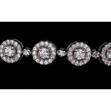 Women Real Diamond Bracelet 7 Carats Prong Set Jewelry New