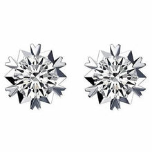 Women Stud Earrings 3.50 Ct Round Real Brilliant Cut Diamonds White Gold