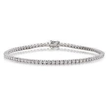 Women Tennis Bracelet 5.60 Ct Round Genuine Diamond White Gold 14K
