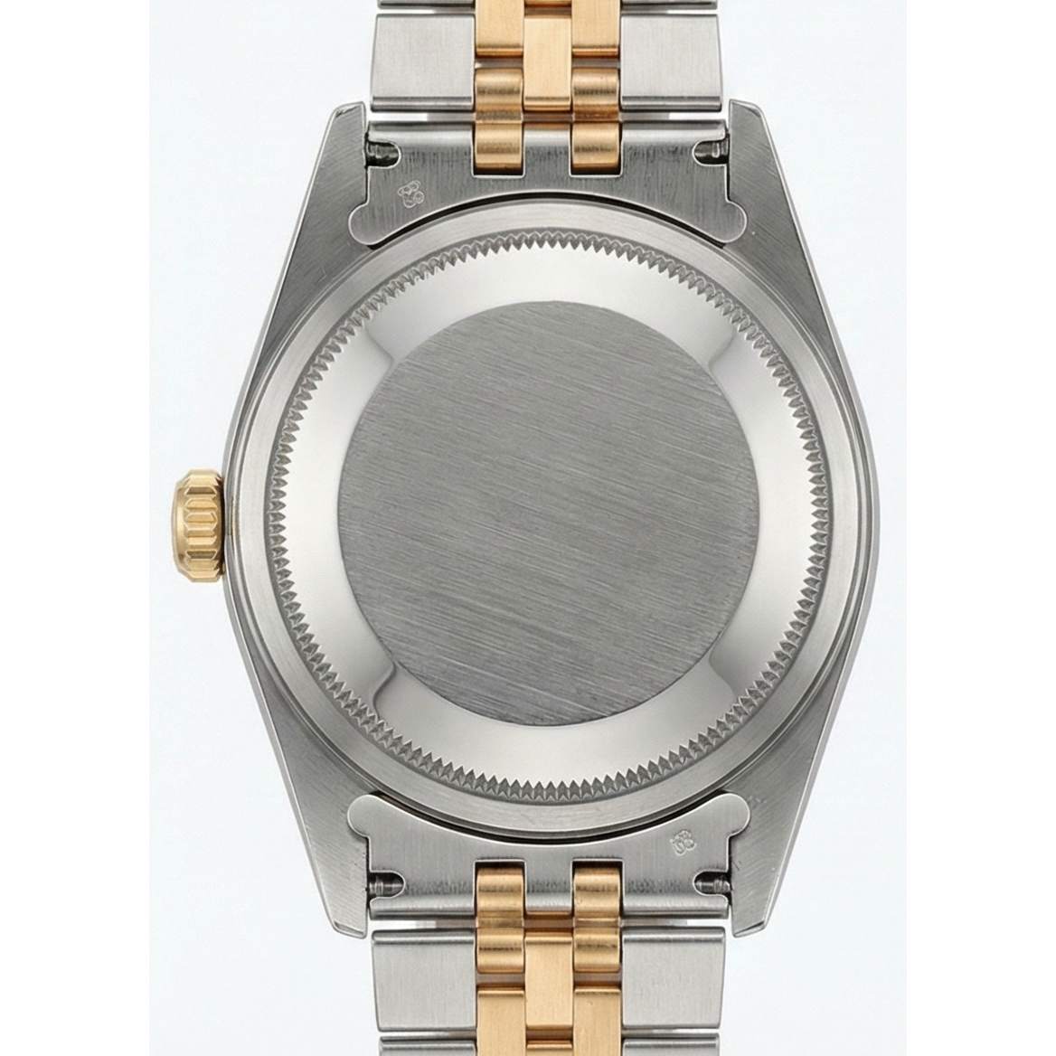 Women Datejust Rolex Watch Ss & Gold Bracelet Pink Roman Dial