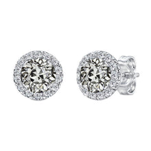 Custom Fine Diamond Stud Earrings 4 ct – main view