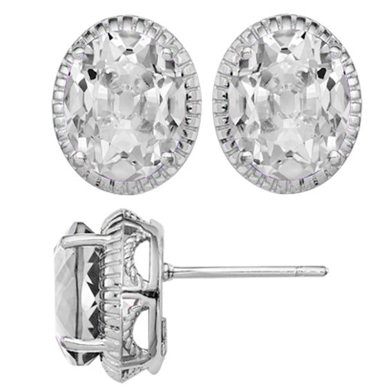 Natural Diamond Drop Earrings – main view
