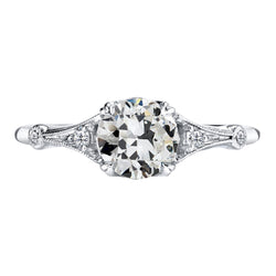 Brilliant Diamond Engagement Ring 2 ct F/VS1 – 14K White Gold