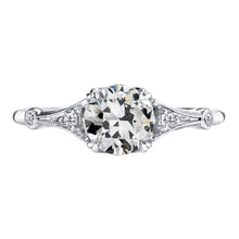 Handcrafted Engagement Ring 2 ct – main view