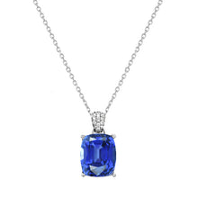 Timeless Cornflower Blue Sapphire Precious Stone Pendant 1.50 ct – main view