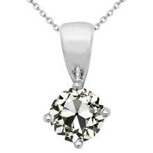 Handcrafted Brilliant Diamond Pendant 2.50 ct – main view