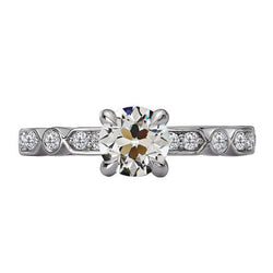Diamond Anniversary Ring 2 ct F/VS1 – 14K White Gold