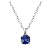 Luxury Stone Pendant Necklace 1 ct – main view
