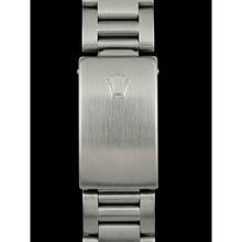 Women's Rolex Oyster Perpetual Green Luminous Dial Steel Watch