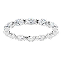 Women's Marquise Cut Diamond Eternity Band 1.40 Carats