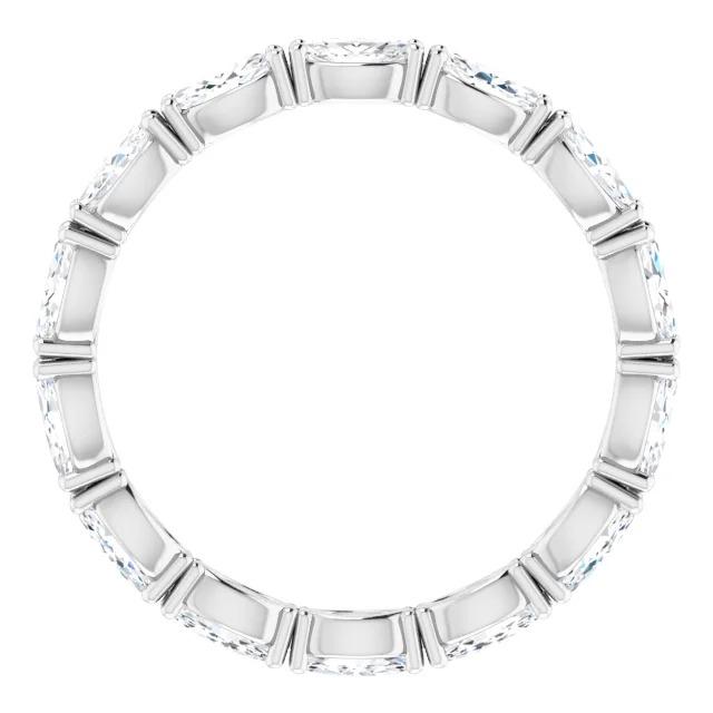 Women's Marquise Cut Diamond Eternity Band 1.40 Carats
