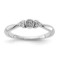 Women's Round Old Cut Genuine Diamond Ring Bezel Tapered Shank 1.75 Carats