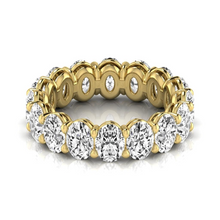 Brilliant Diamond Eternity Band 0.33 ct 14K Yellow Gold – front view