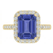 natural round sapphire 4ct ring side angle