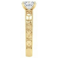 Yellow Gold Round Cut 1.75 Carat Sparkling Real Natural Earth Mined DIAMOND ( NOT LAB GROWN ) Anniversary Ring
