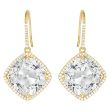 Sparkling Fine Diamond Drop Earrings 11.50 ct – main view
