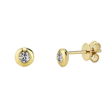 Antique Cushion Diamond ring in 14K Yellow Gold – main view