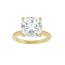 Earth-Mined Diamond Solitaire Ring – front view