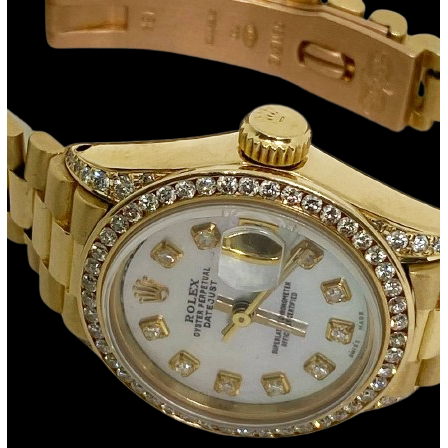 Watch President Diamond Bezel Dial