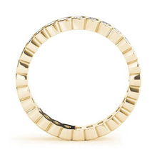 Elegant Brilliant Diamond Eternity Band 3.24 ct – front view